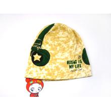 宝宝纯棉圆顶套头帽