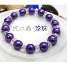施华洛世奇元素水晶珍珠手链女闺蜜生日礼品