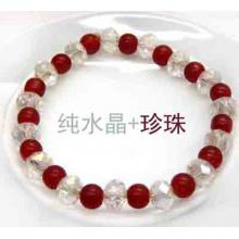 施华洛世奇元素水晶珍珠手链女闺蜜生日礼品