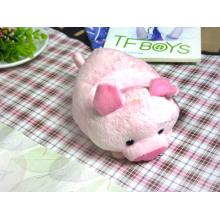 小猪手机座毛绒玩具创意手机座公仔
