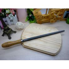 实木柄四方锉刀 高档钢锉14寸（35cm）