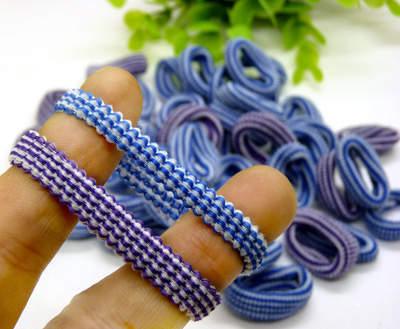 买贵10倍退款50根装弹力好用耐用无缝橡皮筋发圈不伤发头绳