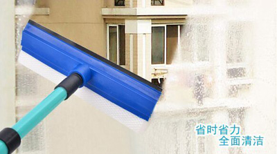 72cm加长可伸缩两用玻璃擦 清洁器 擦窗器 擦窗刷玻璃刮