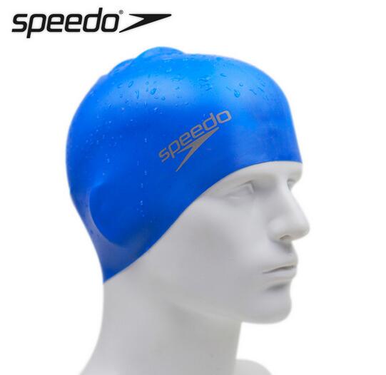 地球最低价正品speedo护耳时尚硅胶泳帽