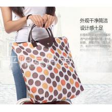 特大号52*40*15cm新款提花布折叠购物袋