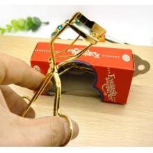 eyelash curler新品pp手柄不锈钢硅胶条彩色睫眉器	