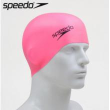 正品speedo护耳时尚硅胶泳帽