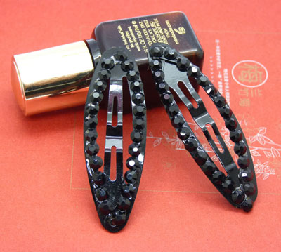 1对镶钻BB夹 发饰头饰