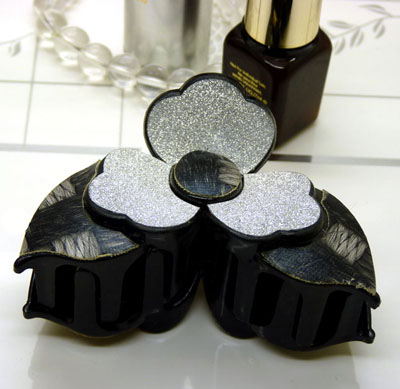 百款混搭发饰塑料抓夹批发