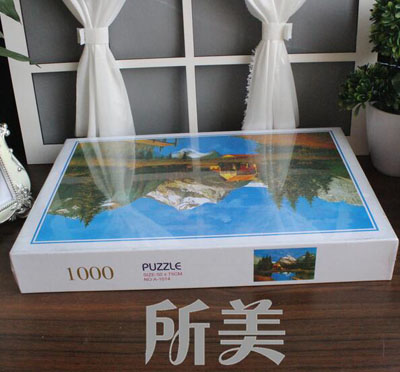 厂家直批 ！！1000片平面盒装拼图 纸制拼图 动物拼图 畅销货