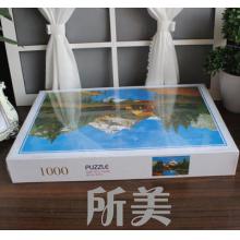厂家直批 ！！1000片平面盒装拼图 纸制拼图 动物拼图 畅销货