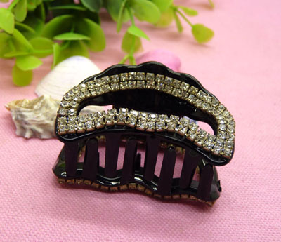 精致头饰发饰 水钻镶钻发夹发抓