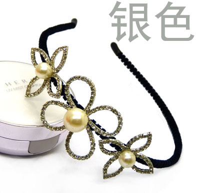 创意新款女式镶钻蝴蝶发箍