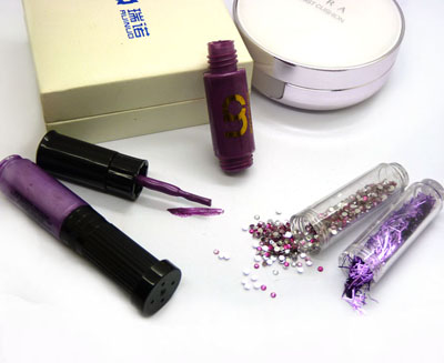 美甲工具 指甲油套装 指甲贴钻 指甲片