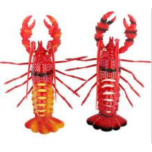 批发热卖 16-20cm中号龙虾冰箱贴 磁铁龙虾 仿真龙虾