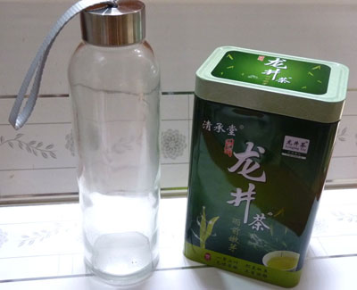 玻璃杯500ml 密封便携水杯